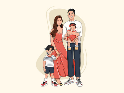 My Family family portrait
