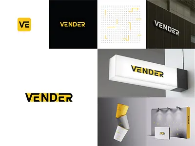 VENDER Branding project brand design brand identity branding logo logo design visual identity