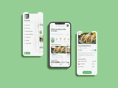 Food App app appdesign design graphic design ui uiux inspiration uiuxdesign userexperience ux webdesign