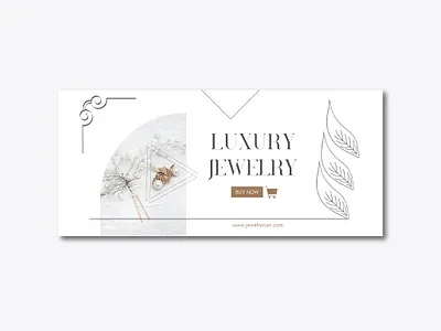 Jewelry Banner ads banner banner design branding brochure design flyer design graphic graphic design illustration soical media soical media post vector web banner web design