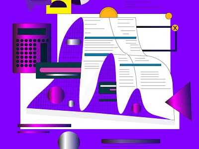 Geometric design graphic design illustration vector