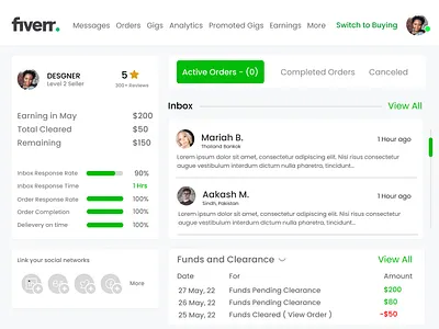 Fiverr Experience Redesign branding fiverr graphic design typography ui ui design uiux user experience design ux ux design web design website redesign