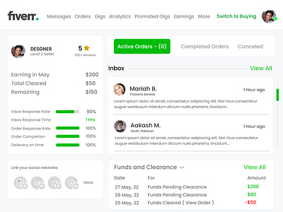 Fiverr Experience Redesign branding fiverr graphic design typography ui ui design uiux user experience design ux ux design web design website redesign