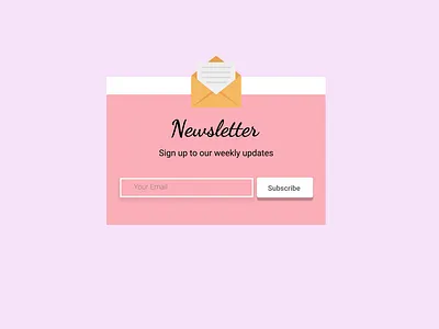 Subscribe #Dailyui #026 app design figma typography ui ux