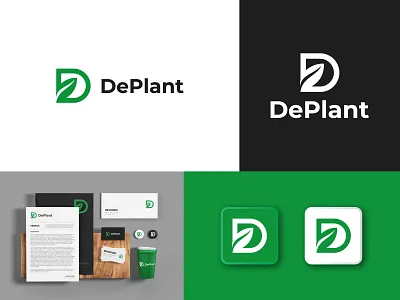 Letter D + Leaf Logo concept. 3d animation branding branding designer d dplant logo eco logo graphic design green logo icon designer leaf logo letter d letter logo logo logo mark modern logo motion graphics planet logo plant logo tree logo