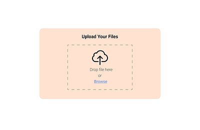 Upload File #Dailyui #030 app design figma typography ui ux