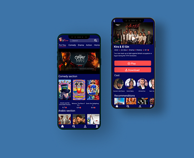 Tv App #Dailyui #025 app design figma typography ui ux