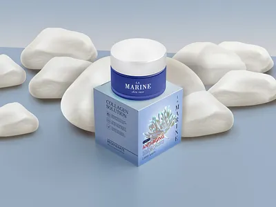 3d beauty 3d brand branding design