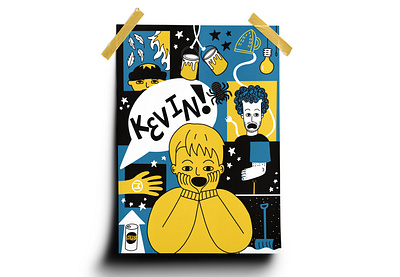 Home Alone digital art digital illustration fan art home alone illustration movie poster poster