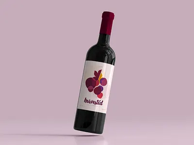 Wine Label branding graphic design