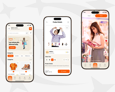 E-commerce Mobile App | Amazon Shopping app design app ui ecommerce ecommerce app fashion fashion store app interface mobile app design mobile design mobile interface mobile store mobileapp online shop shop store ui ui ux ux