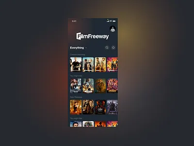 FILMFREEWAY Movie App design figma mongolia movie movie app movie ui