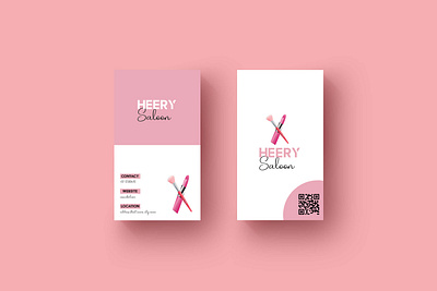 Vertical Business Card brand identity branding business card design design graphic design logo typography
