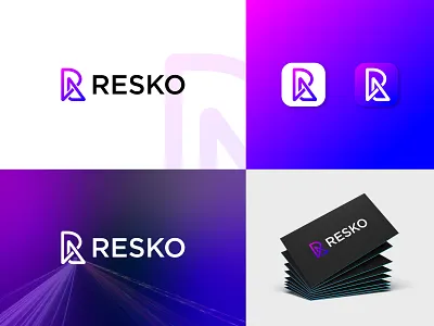 Resko Modern R Letter Logo abcdefghijklmnopqrstuvwxyz brand branding creative delivery dribbble graphic design icon identity logo inspirations logo mark minimal minimalist modern logo r letter shiping sign symbol top logo unofficial logo