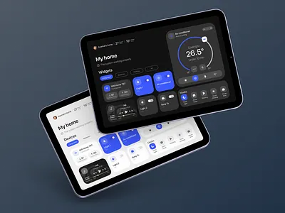 Smart home app product design ui
