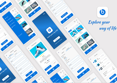 E-commerce App 2022 app design case study creative design design 2022 dribbble best shot ecomarce fashion home homepage illustration minimal app minimal design template trend 2022 ui uiux ux ux design