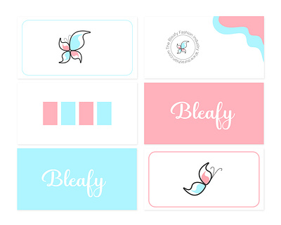 Butterfly Line Art Logo Design 3d animation branding butterfly creative design graphic design icon illustration line art logo minimalist motion graphics pink sky blue typography ui ux vector