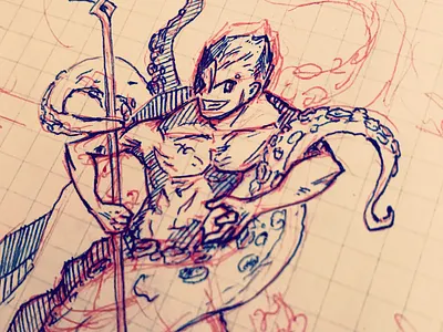 Sketch: “Poseidon”