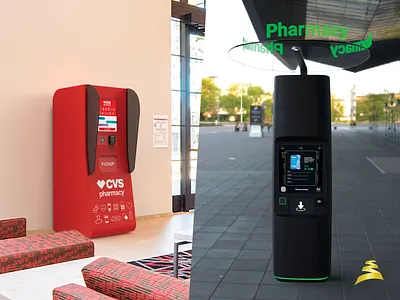 Pharmacy Vending Machine Redesign industrial design innovation product design ui ui design vending machine