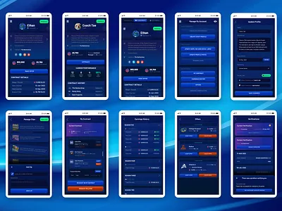 Slips Player Profile User Journey app esports nft