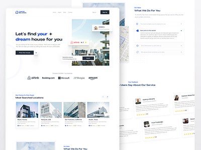 Comfort Real Estate ◎ Hero Template Final Version app branding cleandesign design estate figma hero realestate saas ui uidesigner userinterface ux uxdesigner whitespace