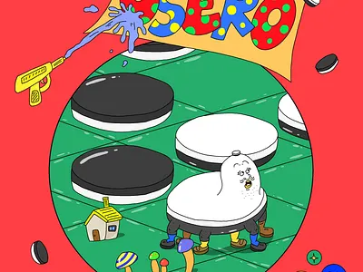 Othello game branding character design graphic design icon illustration