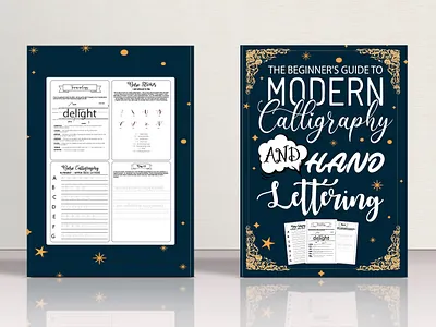 Calligraphy and Hand lettering book for kids 3d animation bookcover branding calligraphy book coloring book coloringbook design graphic design hand lettering book illustration kdp kdp book cover logo low content book ui vector