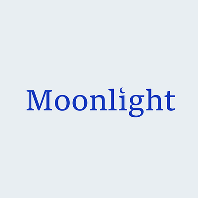 Moonlight - Branding Project brand identity branding design graphic design logo logo design ui vector