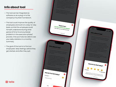 Tella app app application business design flows health mental project reasearch tool ui uidesign ux uxdesign