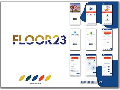 FlOOR23 animation branding design graphic design illustration logo ui ux