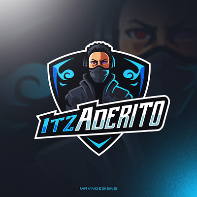 ITZADERITO branding cool design esports gaming logo illustration logo mascot ui vector
