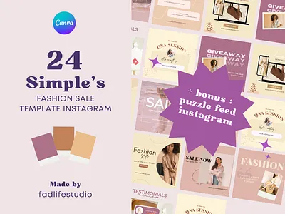 Fashion Sale Puzzle Instagram Canva Template canva canva apps canva instagram canva instagram sale canva sale fashion fashion fashion canva fashion sale freebies instagram instagram canva instagram fashion minimalist sale sale canva sale design template template sale templates templates sale
