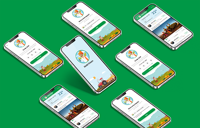 UI/UX design for Mobi kisan app ui ux