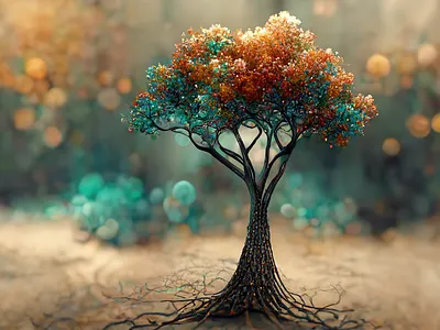The fairytale tree abstract background backgrounds design graphic design texture tree