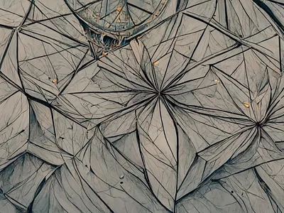 Textured and Geometric Abstract Background background design digital art geometric gray illustration intricate lines wallpaper