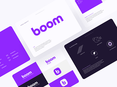 Boom Brand Book brand book branding clear company consistent design design system desktop graphic design guide guidelines illustration insurance logo presentation style typography ui ux vector