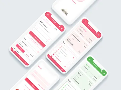 Bus-y app app design illustration ui ux