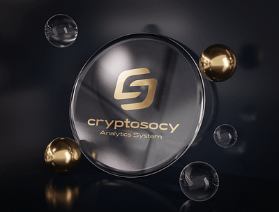 Cryptosocy Logo Redesign 2022 design trends 2d agency branding creative creative logo crypto cryptocurrency daily design graphic design illustration logo