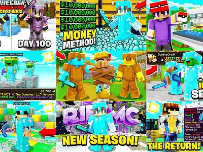 Minecraft Graphics Design - YouTube Thumbnails 2d 3d design game design graphic design minecraft minecraft thumbnail photoshop youtube thumbnails