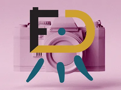 Branding for Austrian Photographer Florian Dorfstetter austria brand branding ci client work concept design thinking graphic design icon illustration information logo martina fischmeister photography symbol vector visual design yellow
