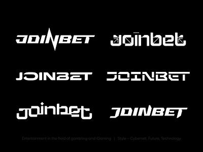 JoinBet - Concept Logos face letter lettering logo logodesign logotype monogram type typography wordmark