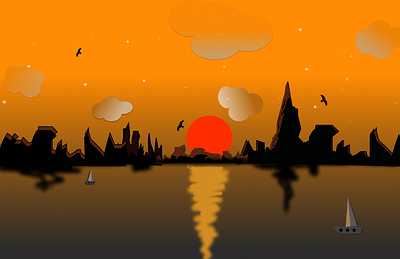 WanderLUST_1 animation app bored branding creativity design draw figma figmadesign fun illustration imagination productdesign realistic sunset travel ui ux vector