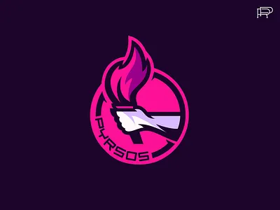 Pyrsos eSports | Logo Identity branding design esports identity illustration logo logotype mascot rass