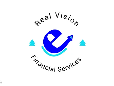 Real Vision branding design finance graphic design logo microfinance