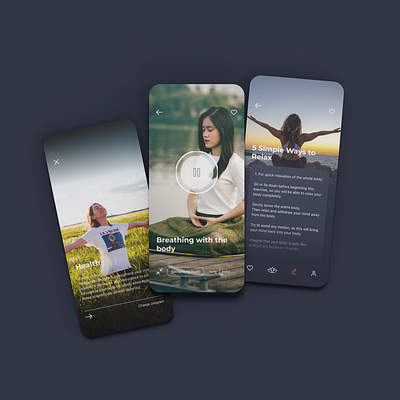 Best Meditation App UI Design | Meditation Application UI Design app development branding design graphic design meditation app mobile application ui