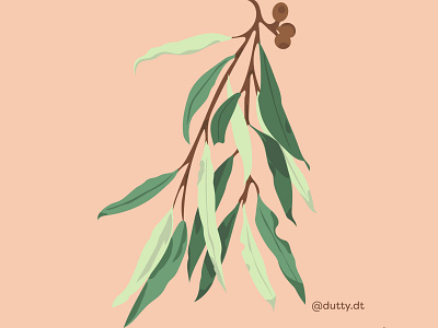 Artsyember'20 - Leaves design flat design flatdesign illustration illustrator vector vector art vector illustration