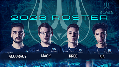 Esports Roster Announcement branding design graphic design