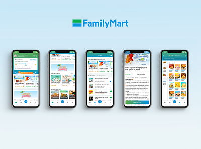 Famipoint - FamilyMart app app design ecommerce enduser familymart famipoint illustration mobile ui