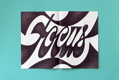 Focus - Lettering magazine design focus graphicdesign lettering logo magazine newspaper photoshop print scriptlettering type typography vintage zine