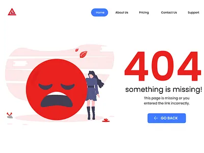 Daily UI - 404 Error Page design ui